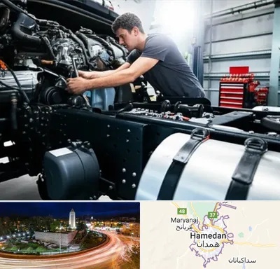 لوازم یدکی تریلی در همدان