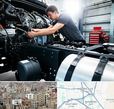 لوازم یدکی تریلی در جنوب شرق تهران