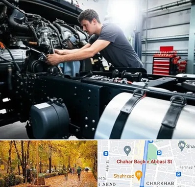 لوازم یدکی تریلی در چهارباغ اصفهان 