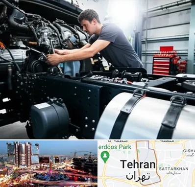 لوازم یدکی تریلی در صادقیه