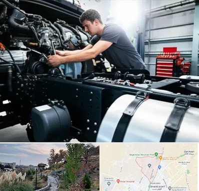 لوازم یدکی تریلی در باغستان کرج 