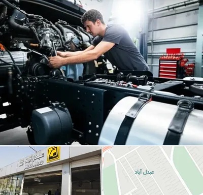 لوازم یدکی تریلی در عبدل آباد