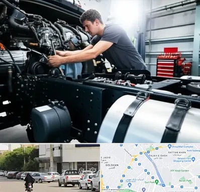 لوازم یدکی تریلی در قدوسی شرقی شیراز 