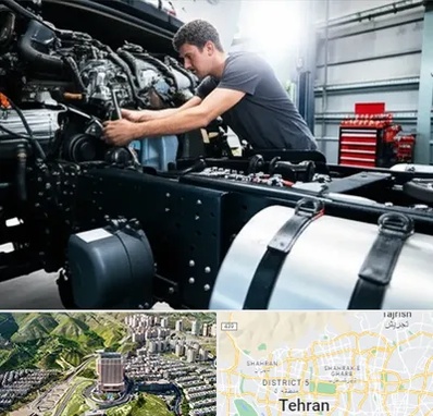 لوازم یدکی تریلی در شمال تهران 