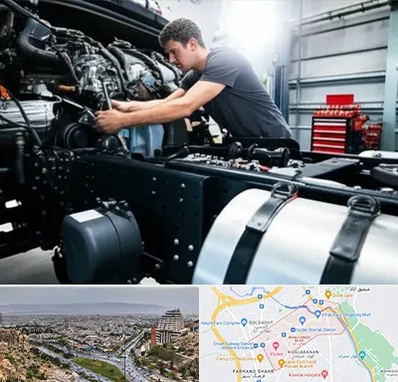 لوازم یدکی تریلی در معالی آباد شیراز 