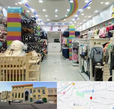 عمده فروشی لباس کودک در زنبیل آباد قم