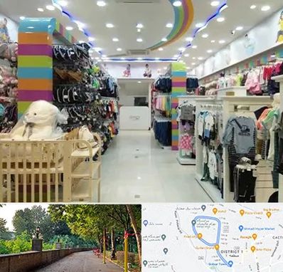 عمده فروشی لباس کودک در فلکه گاز رشت