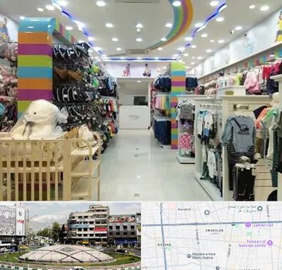 عمده فروشی لباس کودک در مرکز تهران