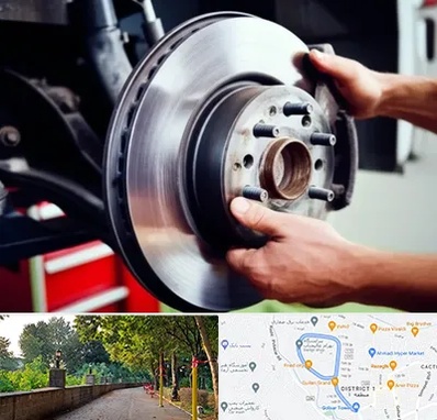 لوازم یدکی کشنده در فلکه گاز رشت 