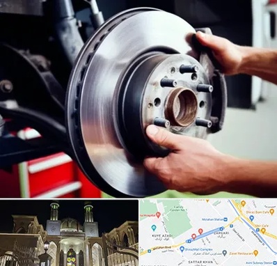 لوازم یدکی کشنده در زرگری شیراز 