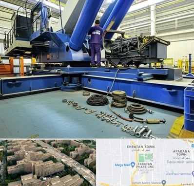 لوازم یدکی جرثقیل در اکباتان 