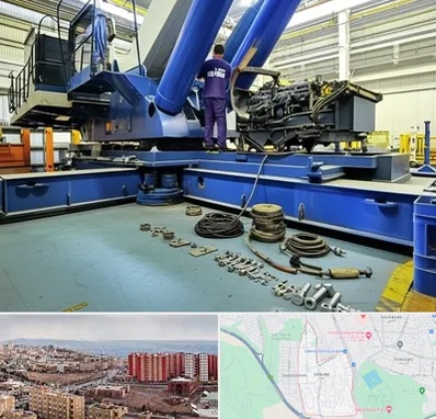 لوازم یدکی جرثقیل در سهند تبریز 