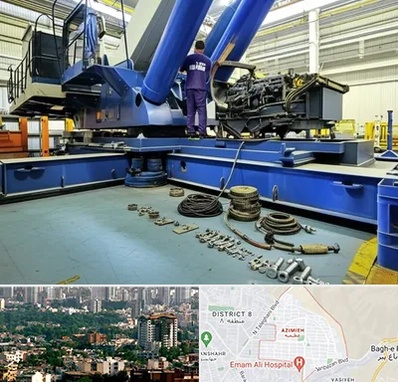 لوازم یدکی جرثقیل در عظیمیه کرج 