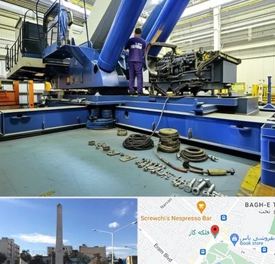 لوازم یدکی جرثقیل در فلکه گاز شیراز 