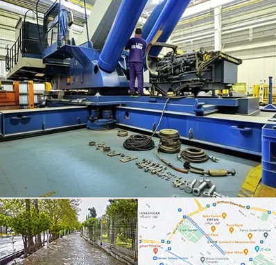 لوازم یدکی جرثقیل در خیابان ارم شیراز 