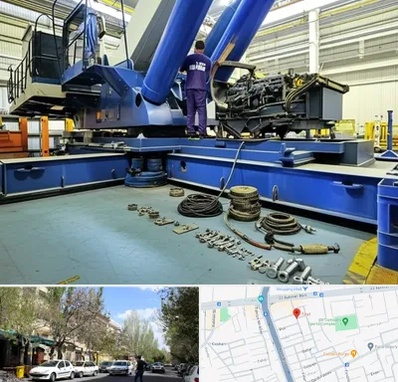 لوازم یدکی جرثقیل در کوی فیروز تبریز 