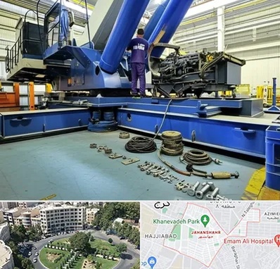 لوازم یدکی جرثقیل در جهانشهر کرج 