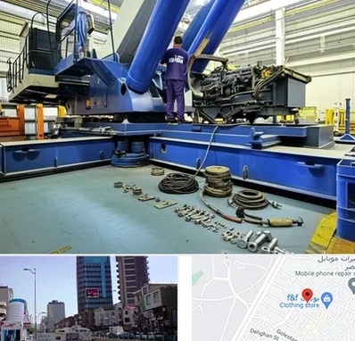 لوازم یدکی جرثقیل در چهارراه طالقانی کرج 