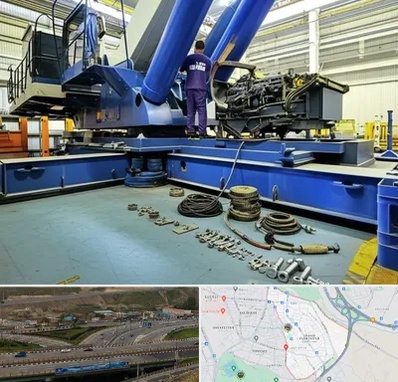 لوازم یدکی جرثقیل در یاغچیان تبریز 