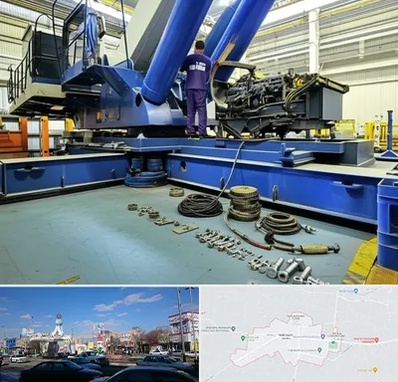 لوازم یدکی جرثقیل در ماهدشت کرج 