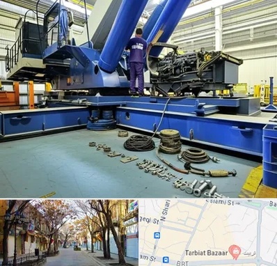 لوازم یدکی جرثقیل در تربیت تبریز 