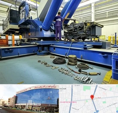 لوازم یدکی جرثقیل در نصف راه تبریز 