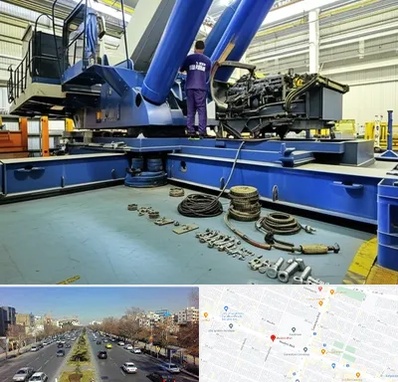 لوازم یدکی جرثقیل در بلوار معلم مشهد 