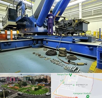 لوازم یدکی جرثقیل در تهرانسر 