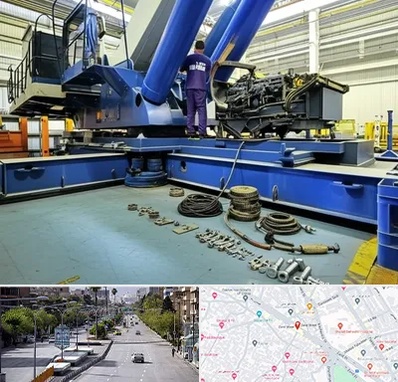 لوازم یدکی جرثقیل در خیابان زند شیراز 