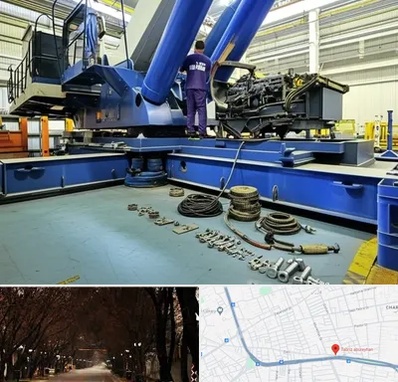 لوازم یدکی جرثقیل در ابوریحان تبریز 