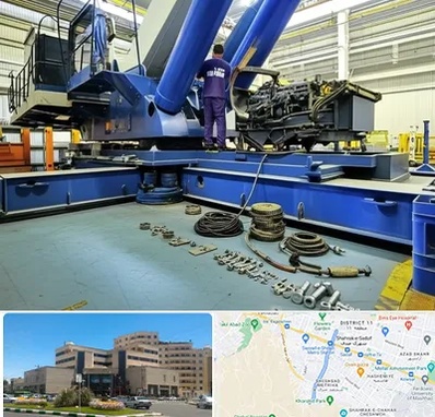 لوازم یدکی جرثقیل در صیاد شیرازی مشهد 