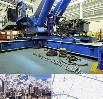 لوازم یدکی جرثقیل در ازگل 