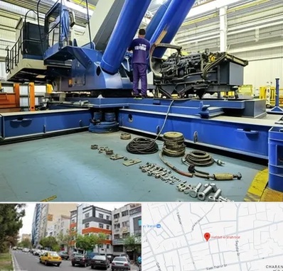 لوازم یدکی جرثقیل در هفده شهریور تبریز 