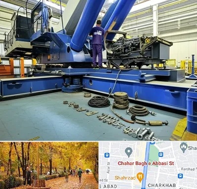 لوازم یدکی جرثقیل در چهارباغ اصفهان 