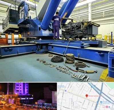 لوازم یدکی جرثقیل در آبرسان تبریز 