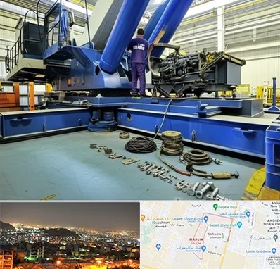 لوازم یدکی جرثقیل در مارلیک کرج 