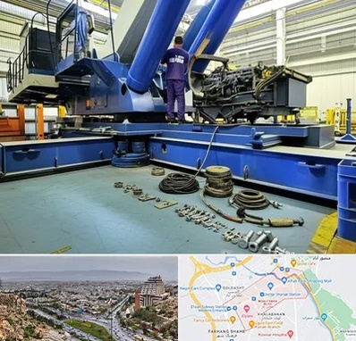 لوازم یدکی جرثقیل در معالی آباد شیراز 