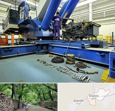 لوازم یدکی جرثقیل در شاندیز مشهد 