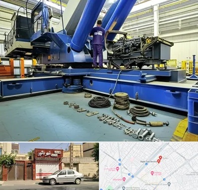 لوازم یدکی جرثقیل در باجک قم 