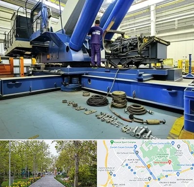 لوازم یدکی جرثقیل در قدوسی غربی شیراز 