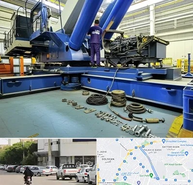 لوازم یدکی جرثقیل در قدوسی شرقی شیراز 