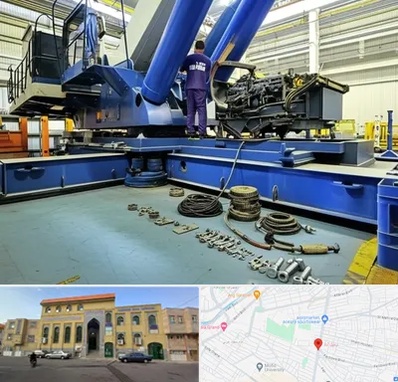 لوازم یدکی جرثقیل در زنبیل آباد قم 