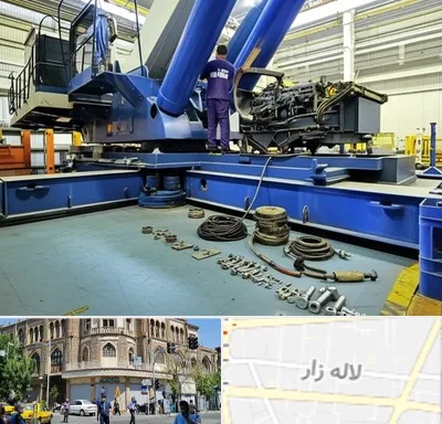 لوازم یدکی جرثقیل در لاله زار