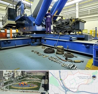 لوازم یدکی جرثقیل در مرزداران تبریز 