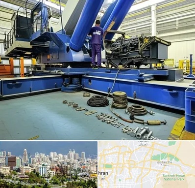 لوازم یدکی جرثقیل در شرق تهران 