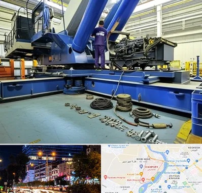 لوازم یدکی جرثقیل در کیانپارس اهواز 