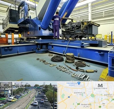 لوازم یدکی جرثقیل در جنوب تهران 