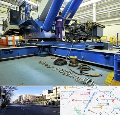 لوازم یدکی جرثقیل در خیابان ملاصدرا شیراز 