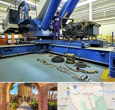 لوازم یدکی جرثقیل در شهر ری