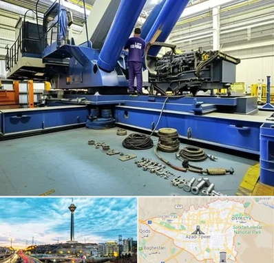 لوازم یدکی جرثقیل در تهران